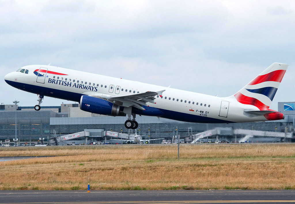 Airbus A320 número 100 de British Airways