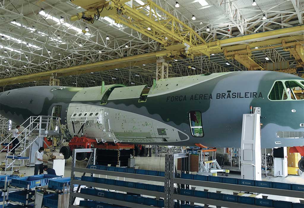 Embraer KC 390 fabricación
