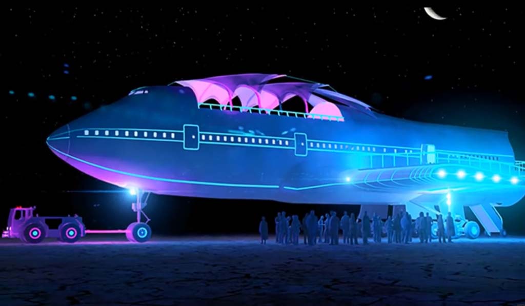 Así quedará el Boeing 747 una vez se completen los trabajos de modificación.