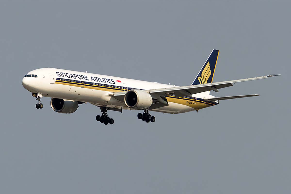 El próximo Boeing 777-300ER de Privilege Style durante su operación por Singpaore Airlines.