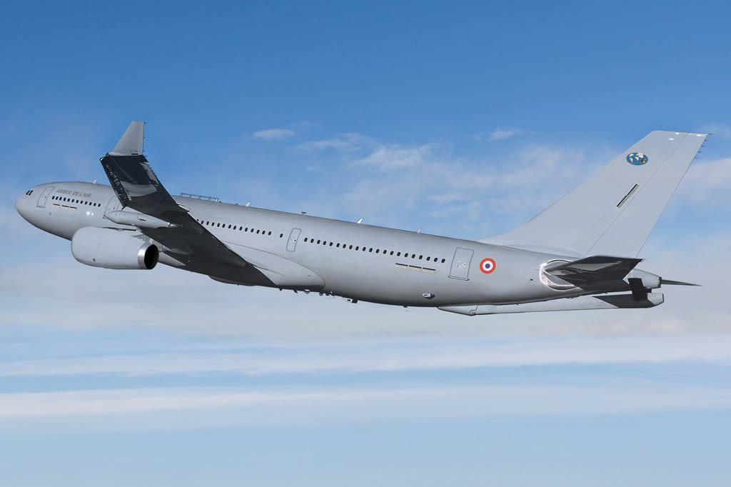 Airbus Defense and Space A330MRTT del Ejército del Aire francés.