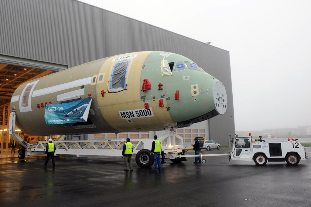 Priemr fuselaje delantero de A350