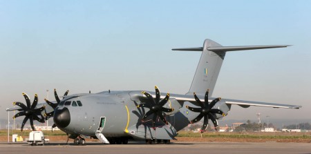 A400M de la Fuerza Aérea de Malasia.