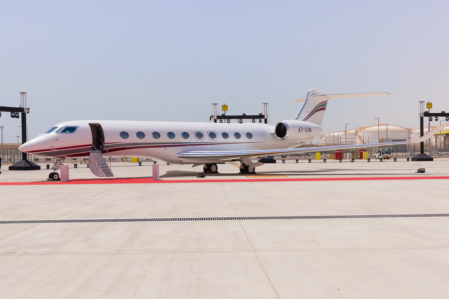 Gufstream G700 de Qatar Executive.