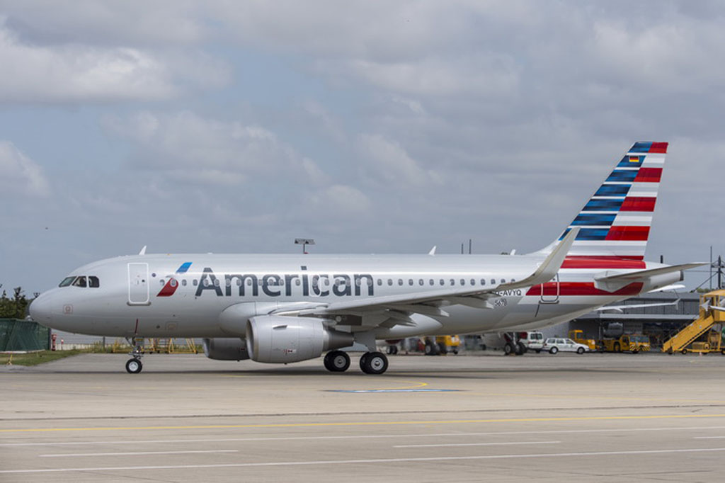 Primer Airbus A319 de American Airlines
