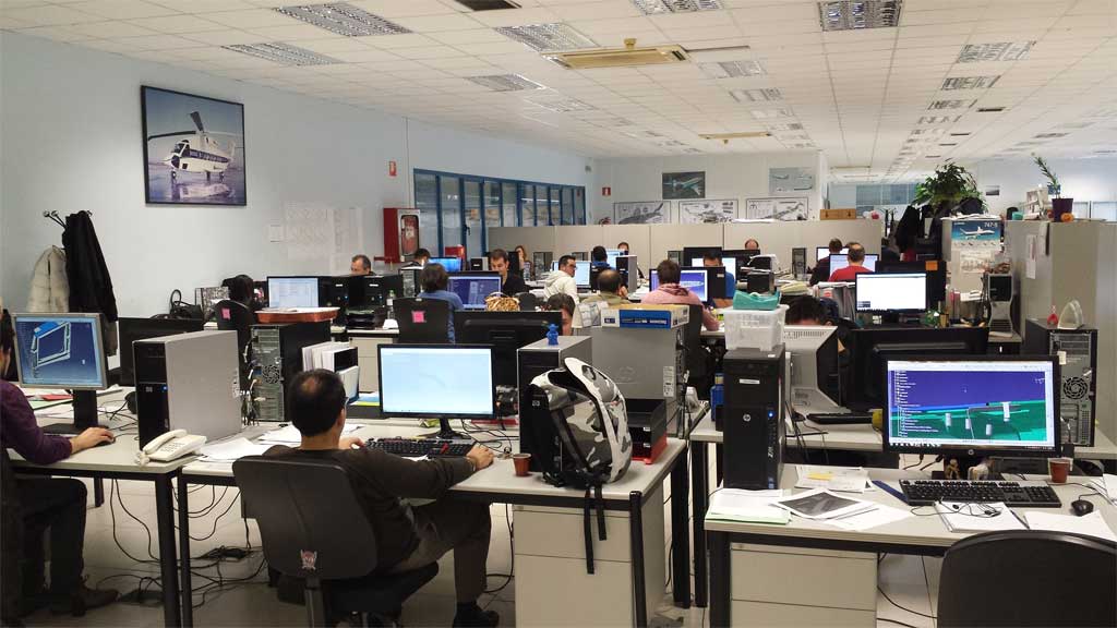 Planta de Aernnova en Miñano.