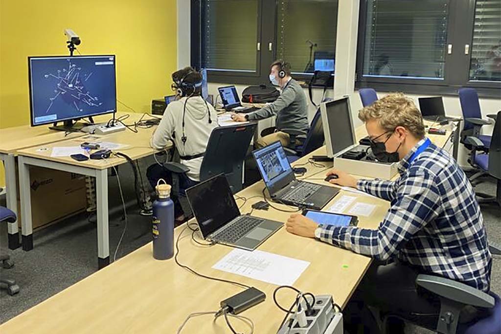 Alumnos de la ETSI Aeronáutica y del Espacio participantes en AISA.