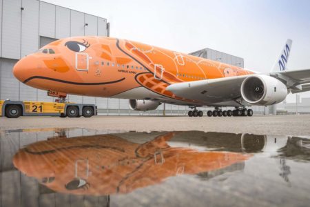 ANA había retrasado la entrega de su tercer y último A380 por el COVOD-19.
