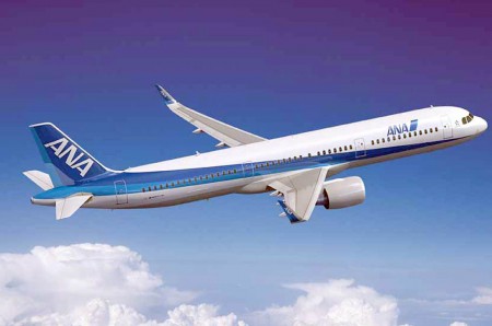 Airbus A321neo de ANA