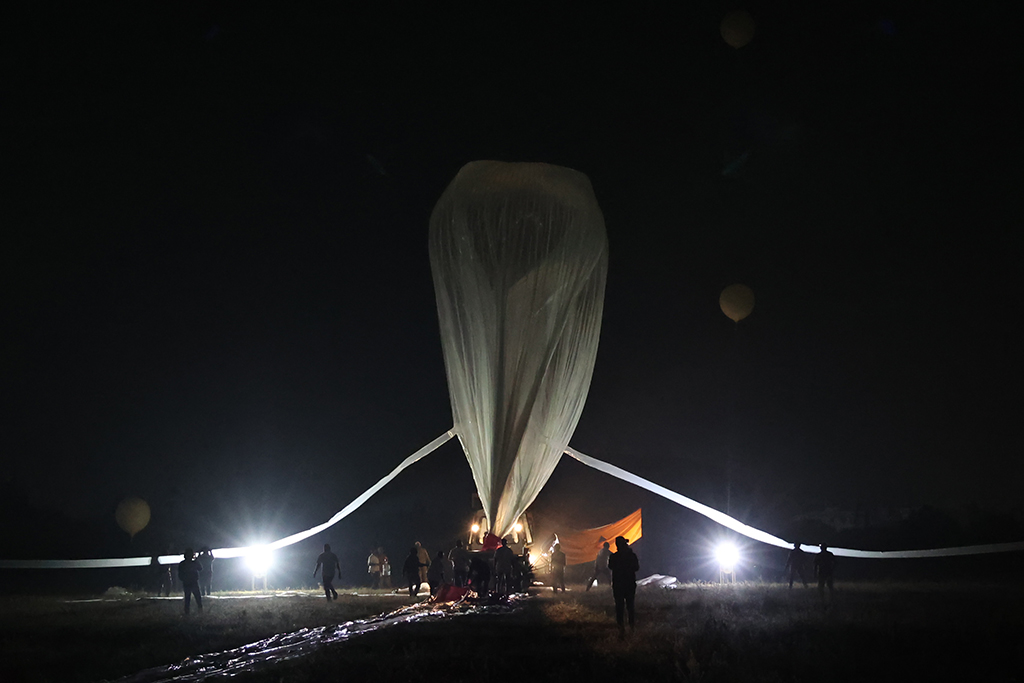 El globo estratosférico de HALO.
