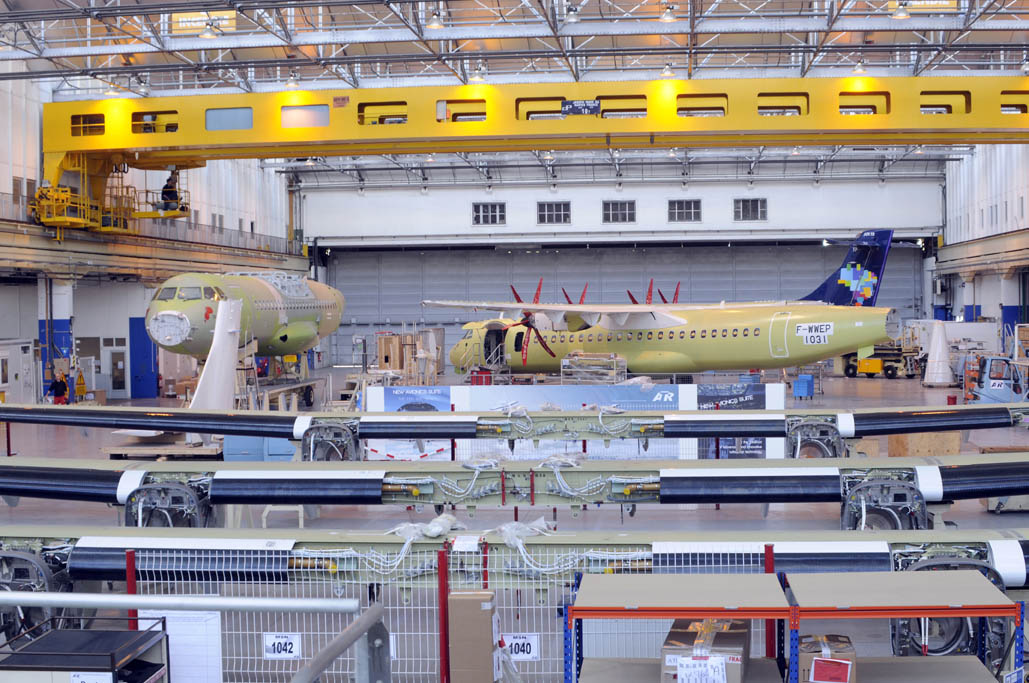 ATR tiene pedidos pendientes de entrega equivalentes a tres años de producción.