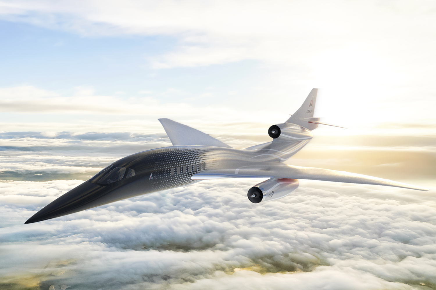 Este era el último aspecto que presentaba el Aerion SB-2.