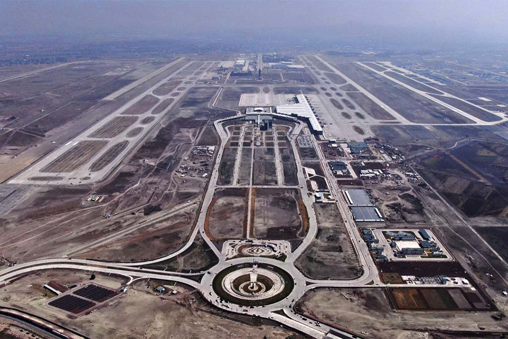 Aeropuerto Felipe Ángeles de ciudad de Méxxco.