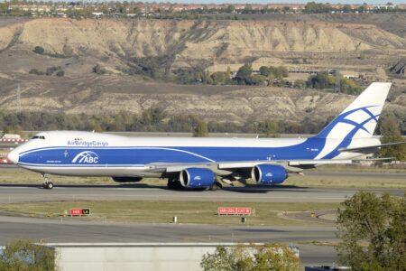Air Bridge Cargo operaba más de una veintena de vuelos semanales a España.