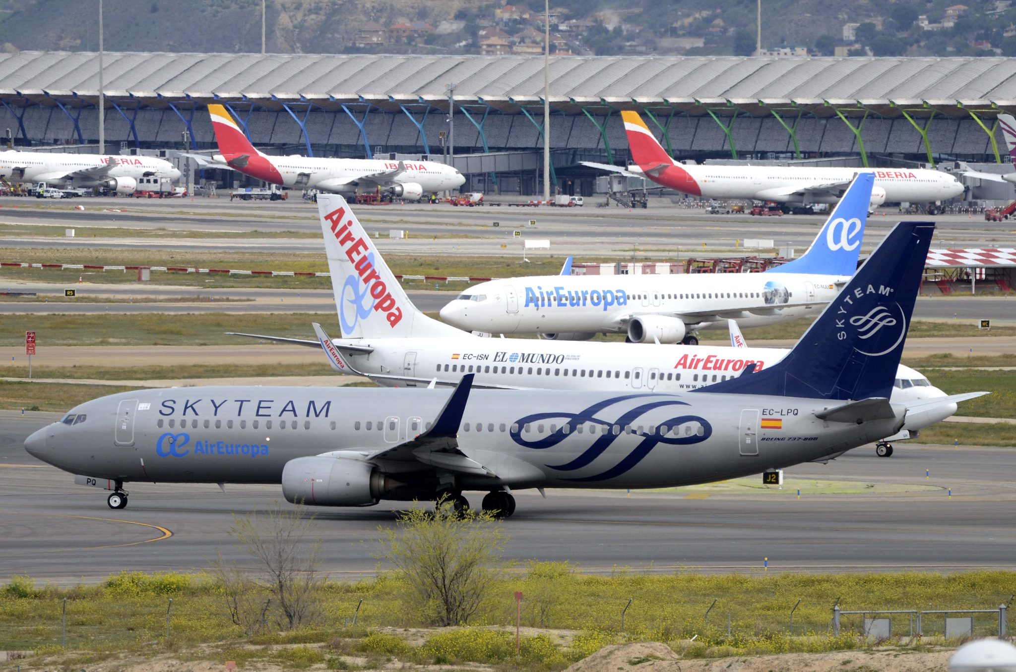 Air Europa anuncia a sus empelados u ERTE por la crisis del COVID-19.