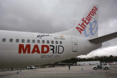 Boeing 737-800 EC-ISN de Air Europa .