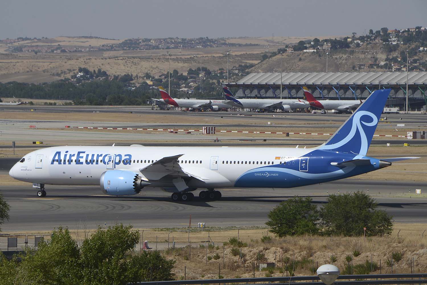 Uno de los dos Boeing 787 de Norse Atlantic que Air Europa ha puetso ya en servicio.