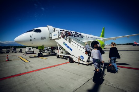Air Baltic es el primer operador mundial del Bombardier CS300.