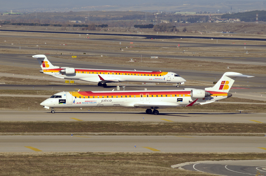 CRJ 900 y CRJ 1000 de Air Nostrum