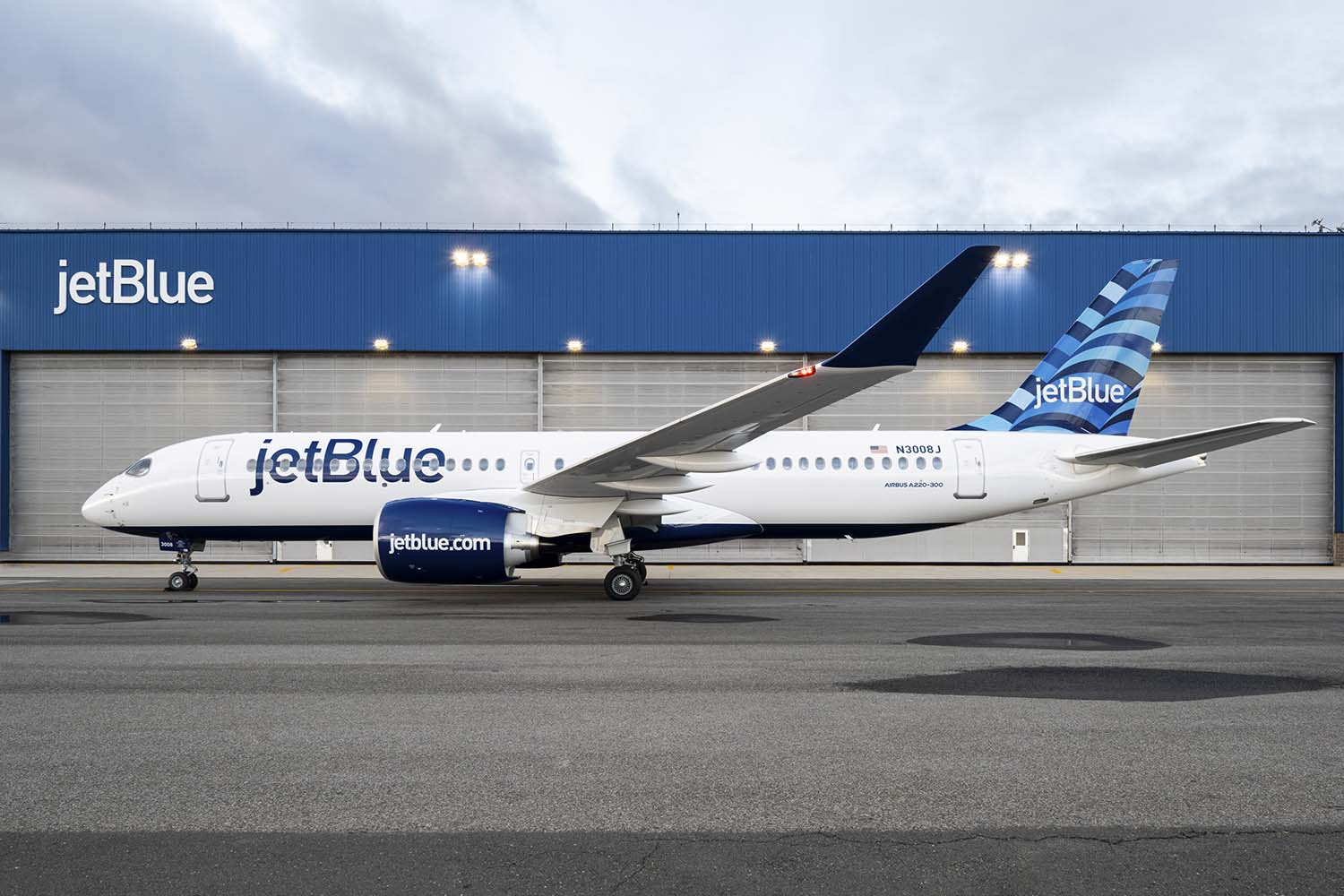 El pedido de 30 A220 por parte de Jetblue.esel mayor de los anunciados en el primer día del Salón de Singapur 2022.