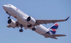 Airbus A320neo de LATAM.