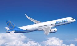 Airbus A321XLR con colores de Air Lease Corporation