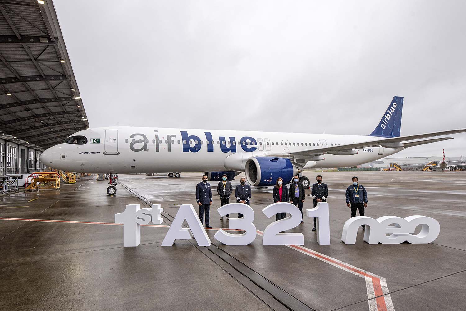 Entre las entregas realizadas por Airbus en octubre estuvo el primer A321 neo para la paquistaní Airblue.