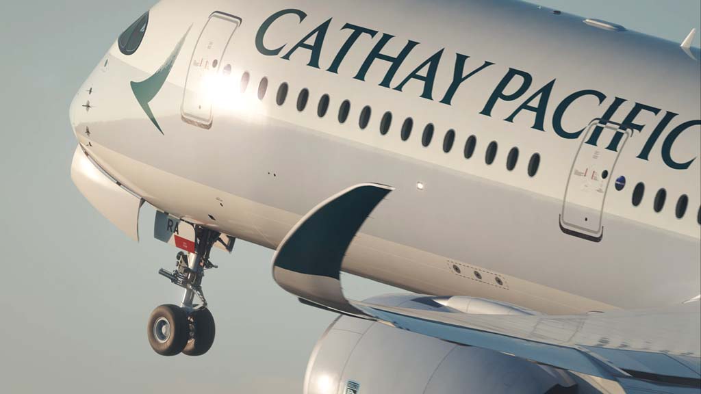 Airbus A350-900 de Cathay Pacific