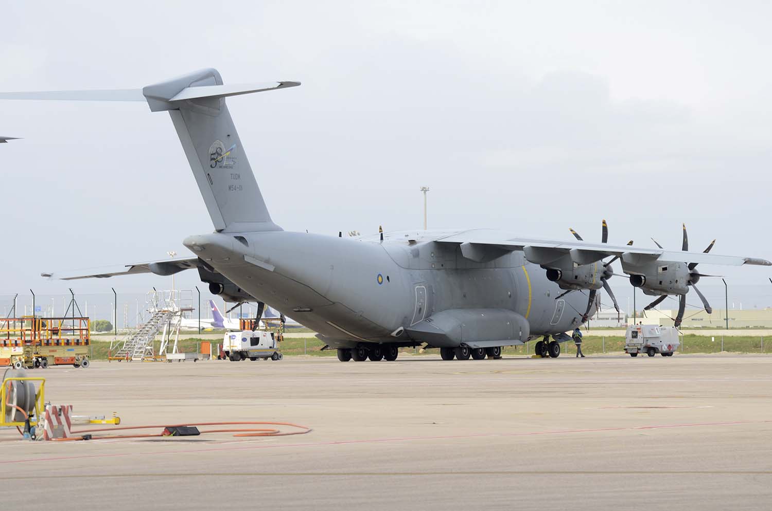 Entre los proyectos en los que participa Indra está un posible A400M de menor tamaño.