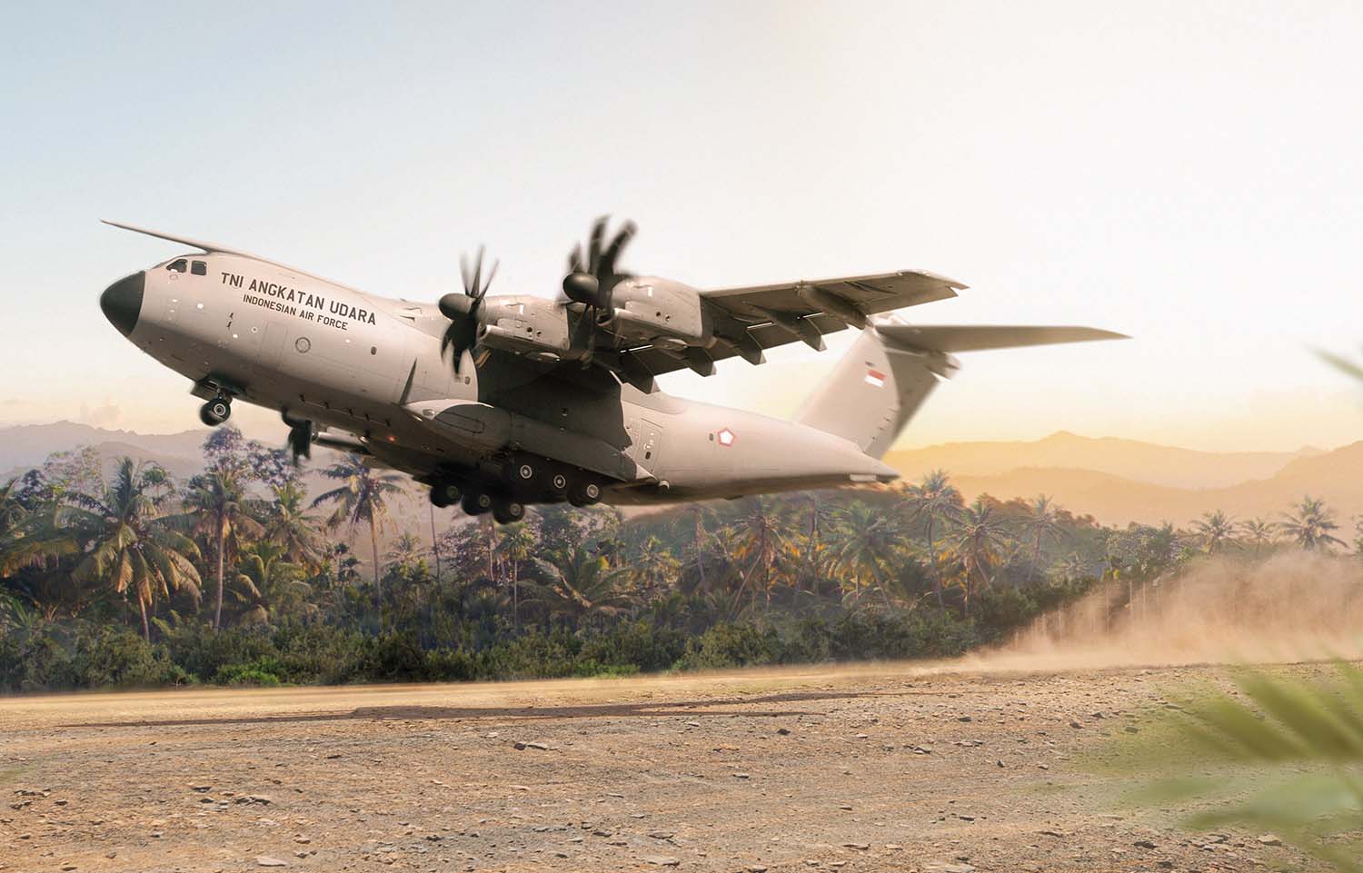 La Fuerza Aérea de Indonesia contará con hasta seis Airbus A400M.