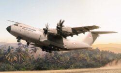 Airbus A400M con colores de la Fuerza aérea de Indonesia