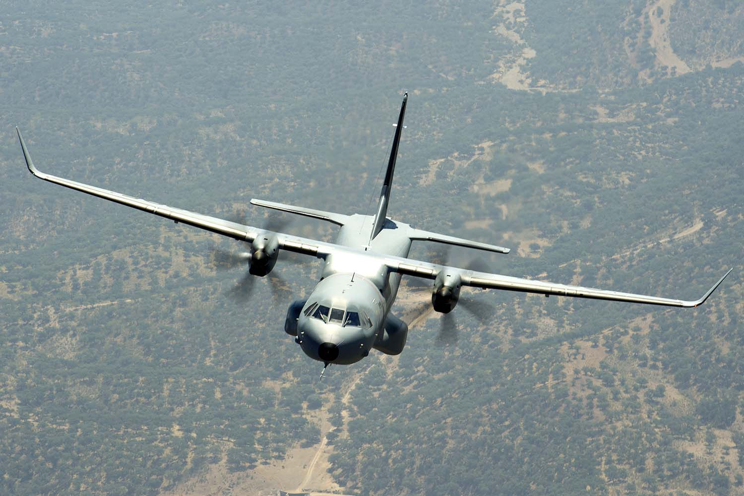 Airbus C295 en vuelo.