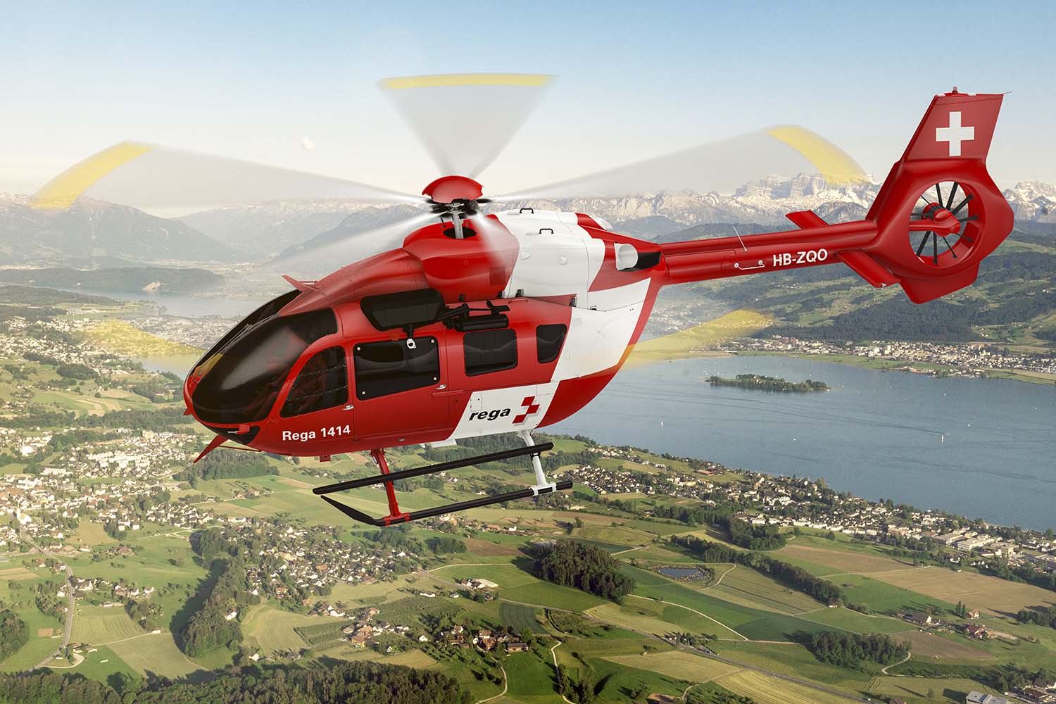 REGA de Suiza ha decidido sustutuir sus H145-D2 de 2018 por nuevos H145-D3.