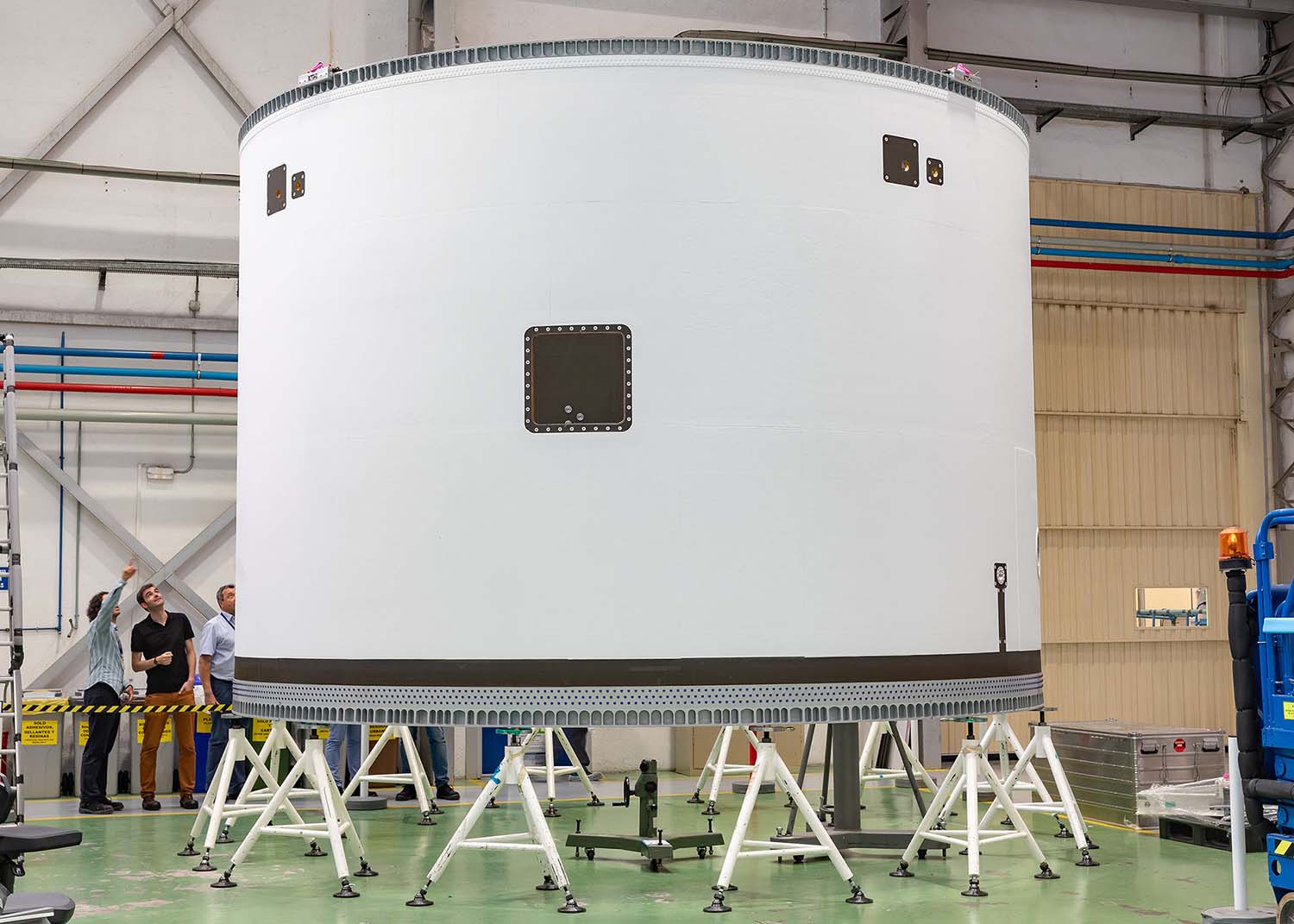 Interfaz entre etapas del Ariane 6, uno de los componentes españoles de este nuevo lanzador espacial.