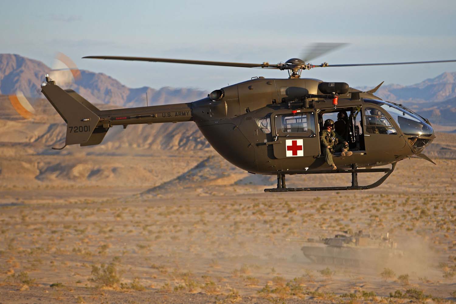 Uno de los Airbus UH-72A del Ejército de Estados Unidos.