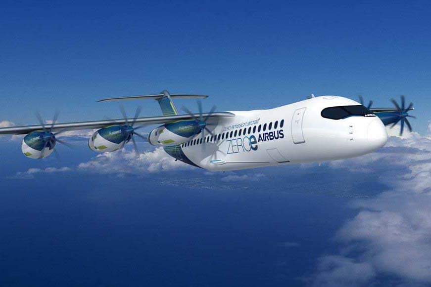 Hasta el año 2025 Airbus no tiene previsto anunciar cual de las configuraciones cero emisiones en las que trabaja será la que desarrollará.