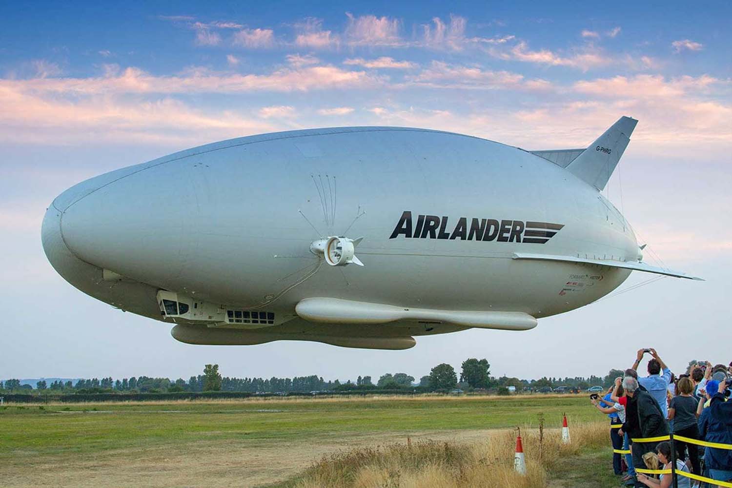 El Airlander 10 contara con motores eléctricos de Collins Aerospace.