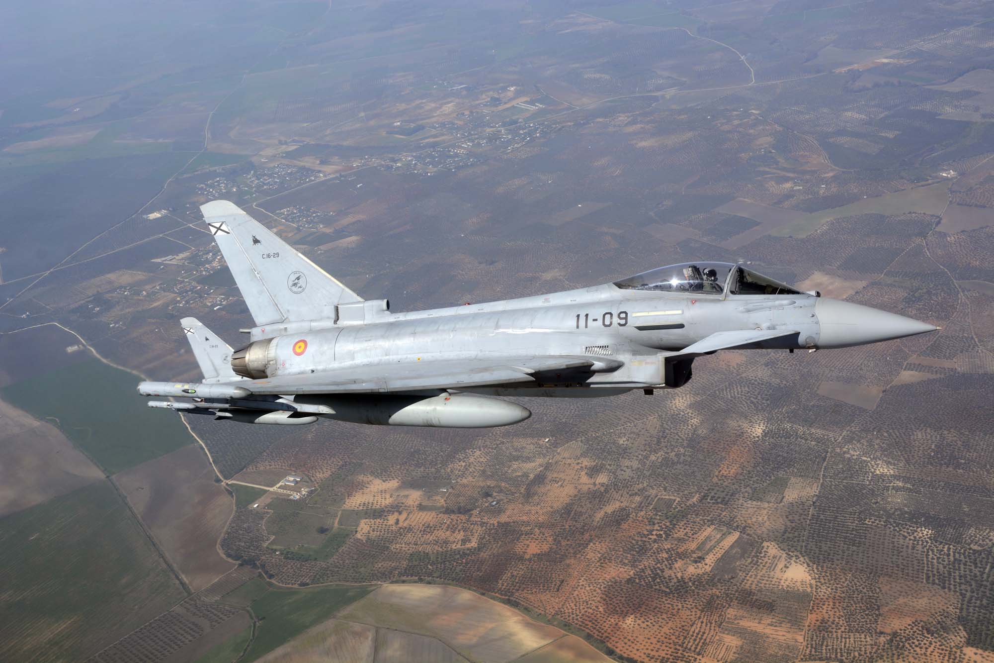 El Ala 11 fue la primera de las dos alas del Ejército del Aire en equiparse con el Eurofighter.