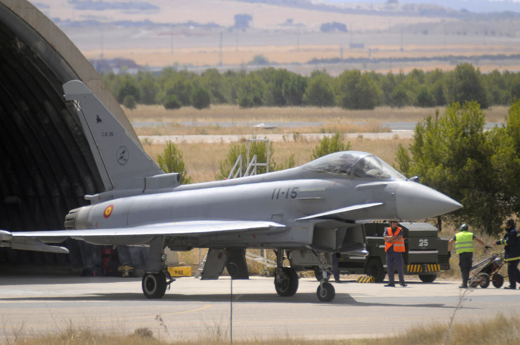 Eurofighter en Los Llanos