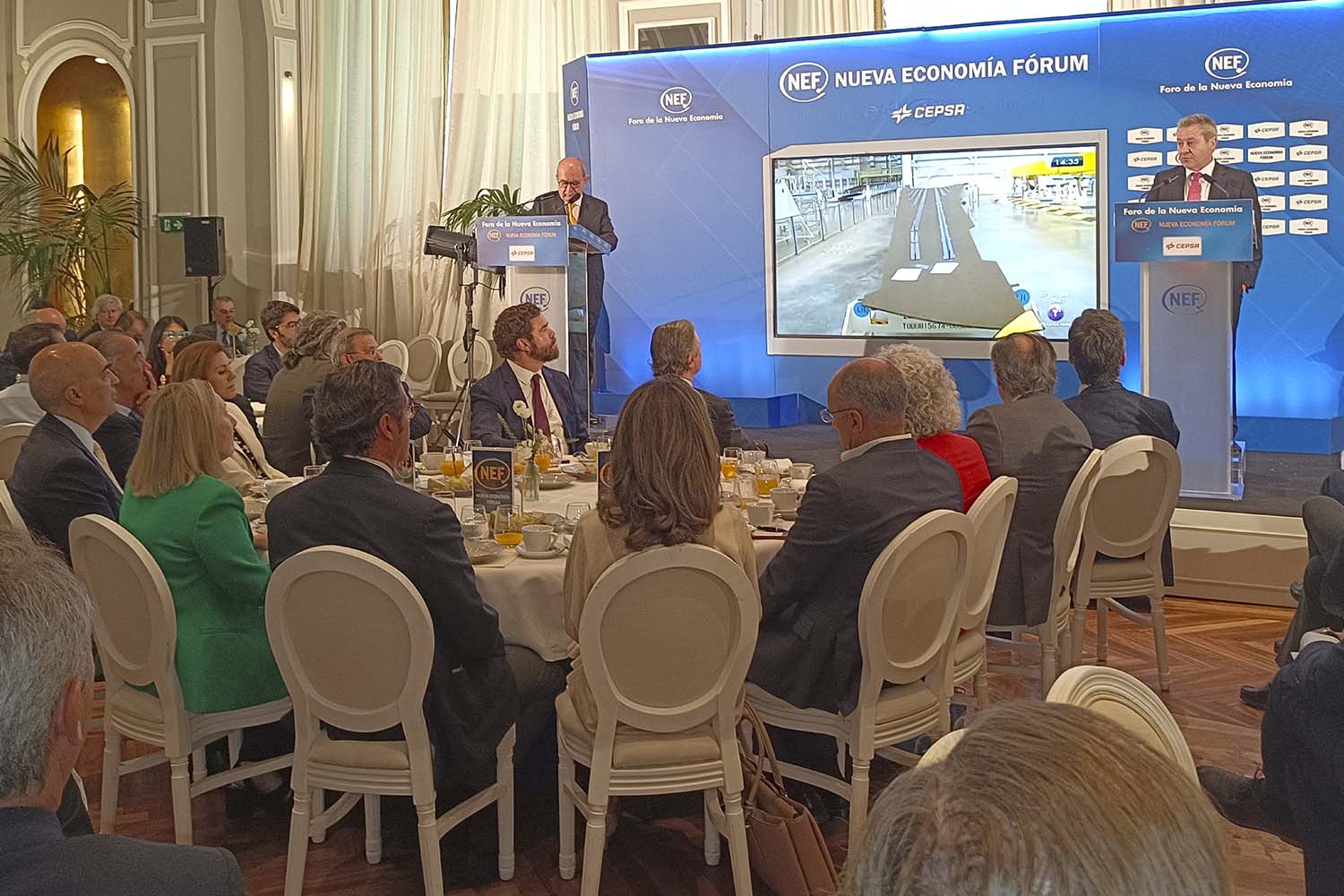 Intervención de Alberto Gutiérrez en Nueva Economía Forum.