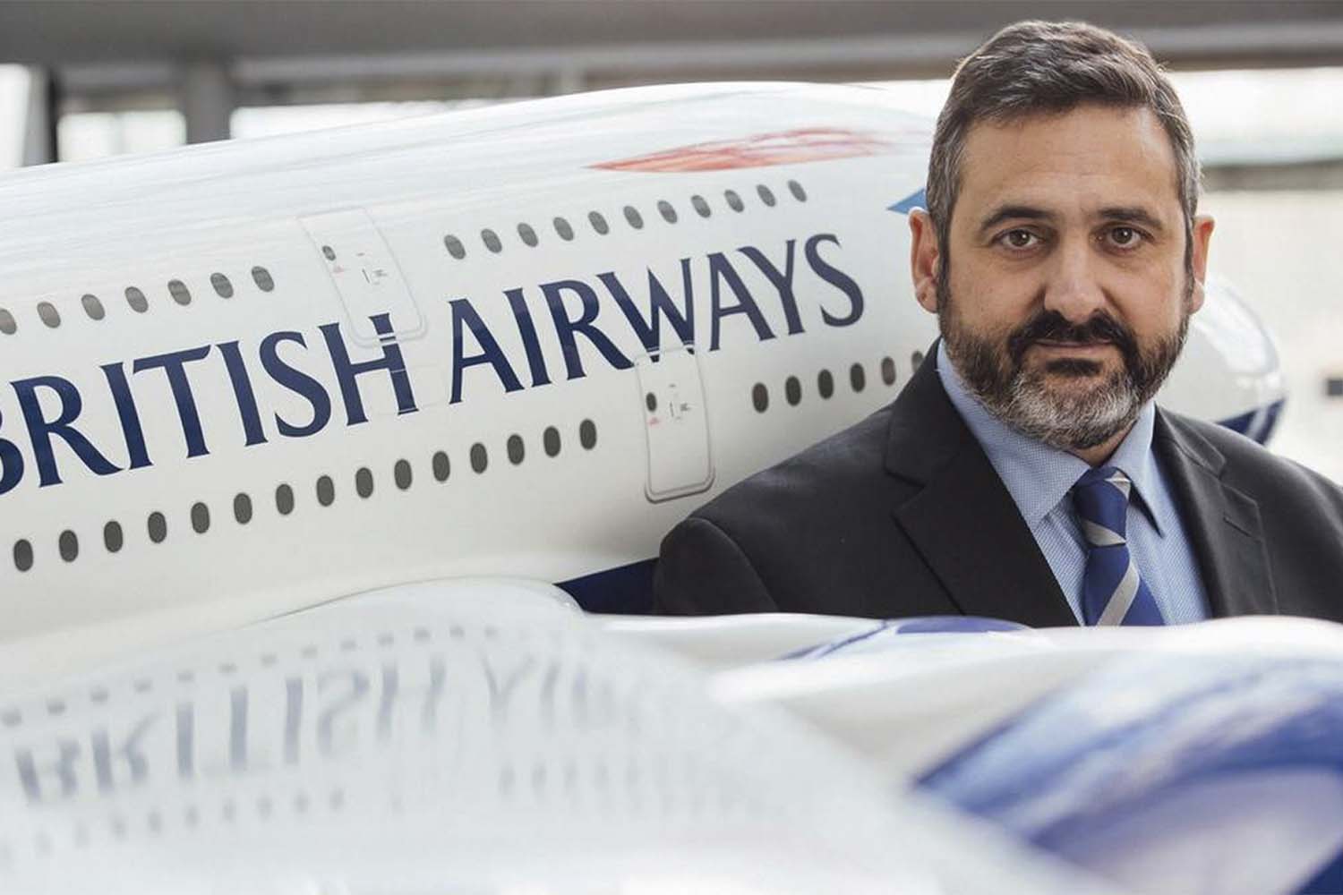 Alex Cruz cuando estaba al frente de British Airways.