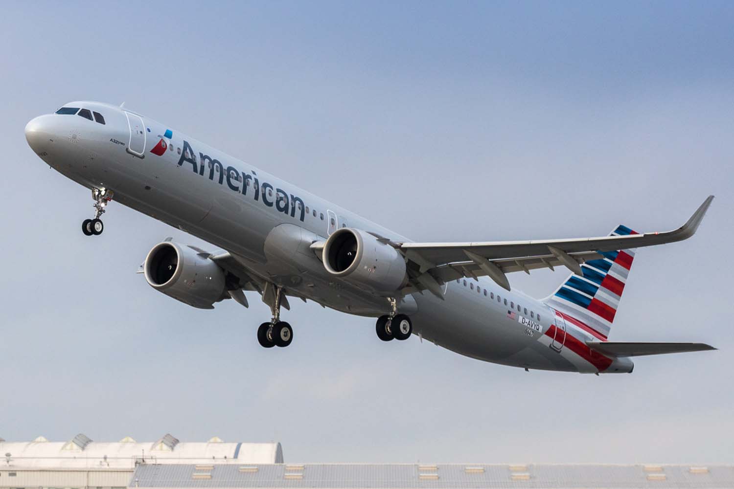 Airbus A321neo de American Airlines.