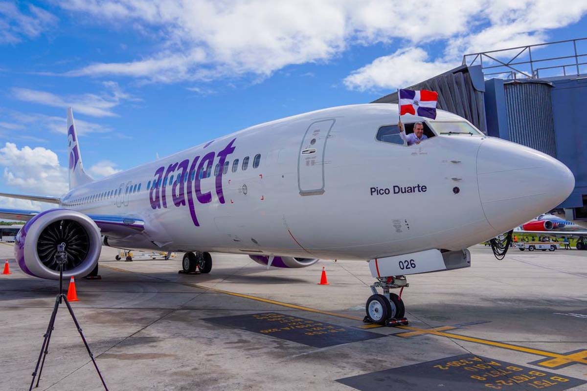 Arajet de República Dominicana, ha recibido su primer B-737 MAX el 3 de marzo.