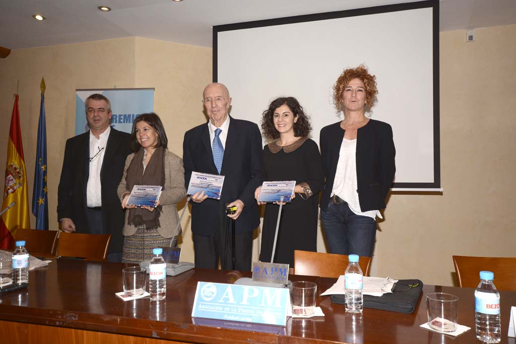 Entrega de los premios de Aviación Digital en su edición de 2015.