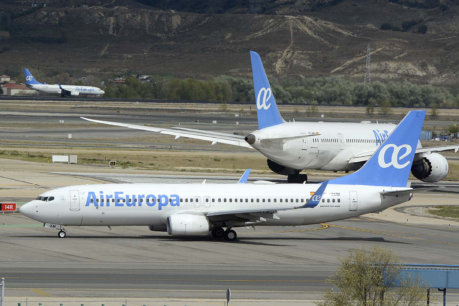 Los pilotos de Air Europa trabajarán al menos diez días al mes.