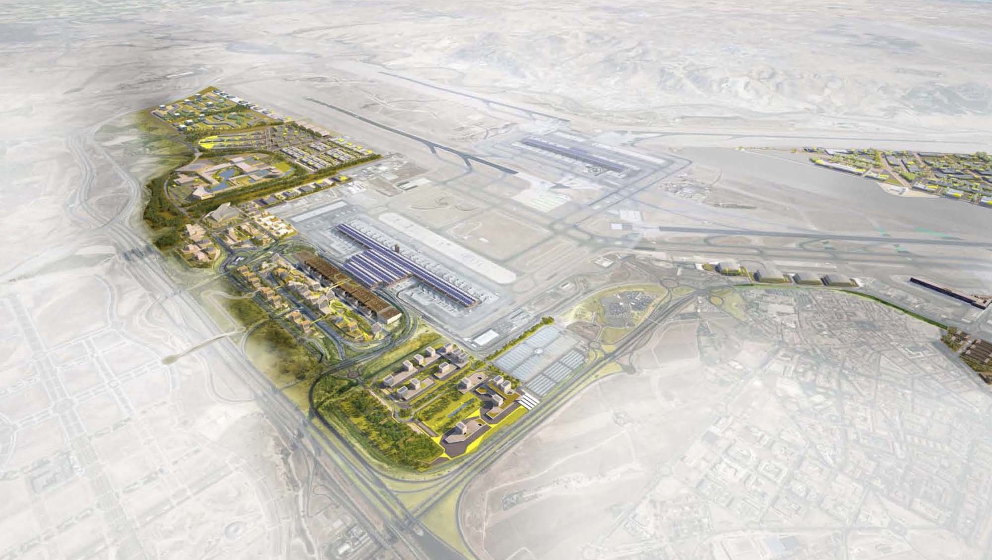 El plan inmobiliario del aeropuerto incluye diversas actuaciones en el perímetro del mismo en tierras que fueron expropiadas en su día.