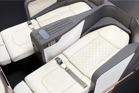 Asientos cama del Airbus A319 de Beond.