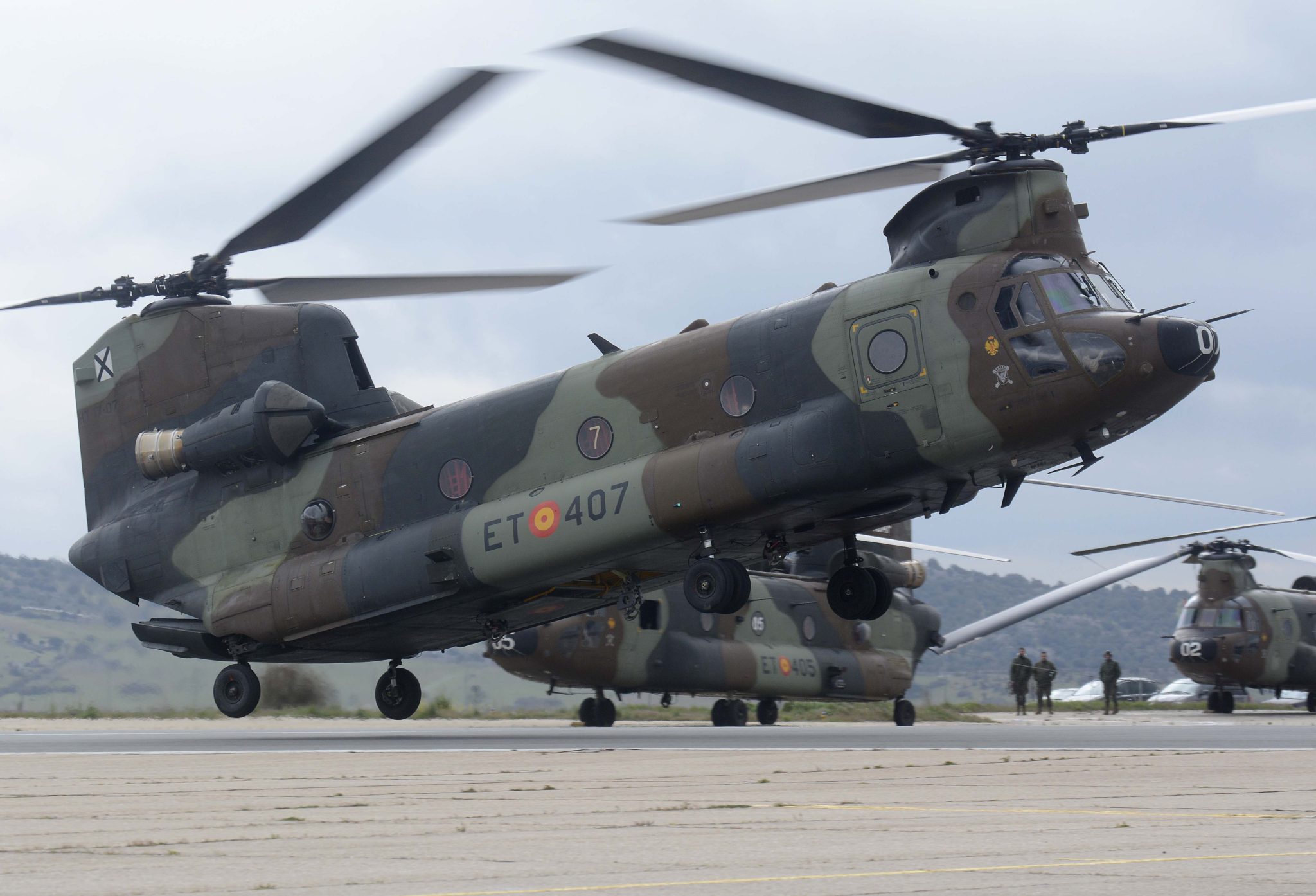 Delos CH-47D de FAMET se usarán sólo algunos componentes. El fuselaje y el resto serán de nueva fabricación.
