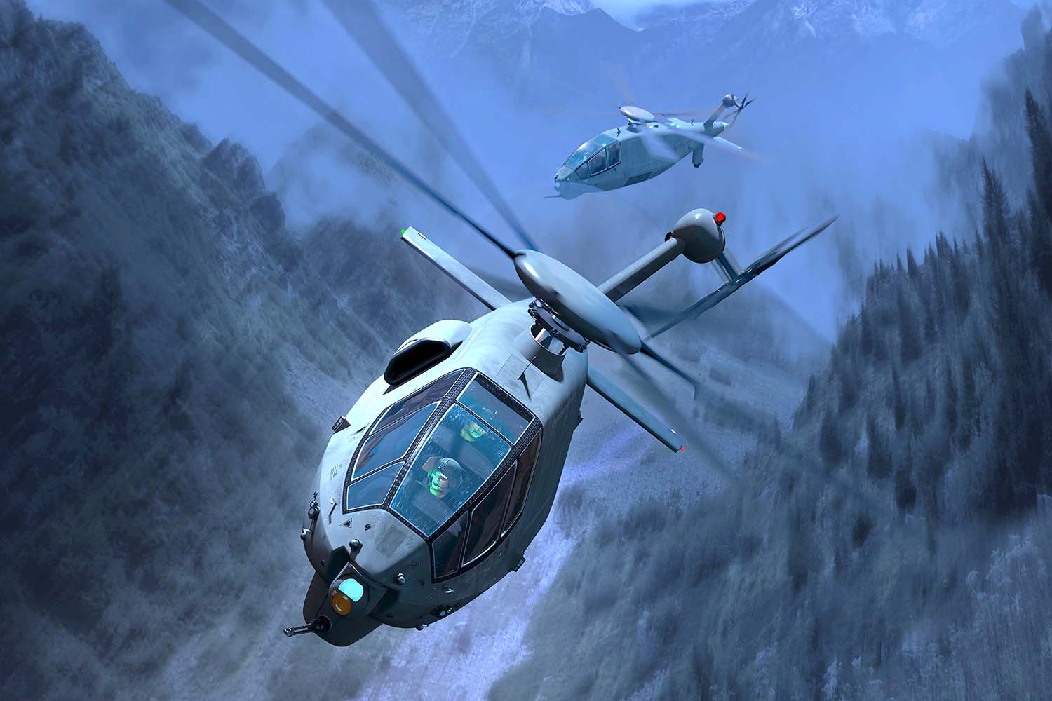 Propueta de Boeing para el programa FARA del Ejército de Estados Unidos.