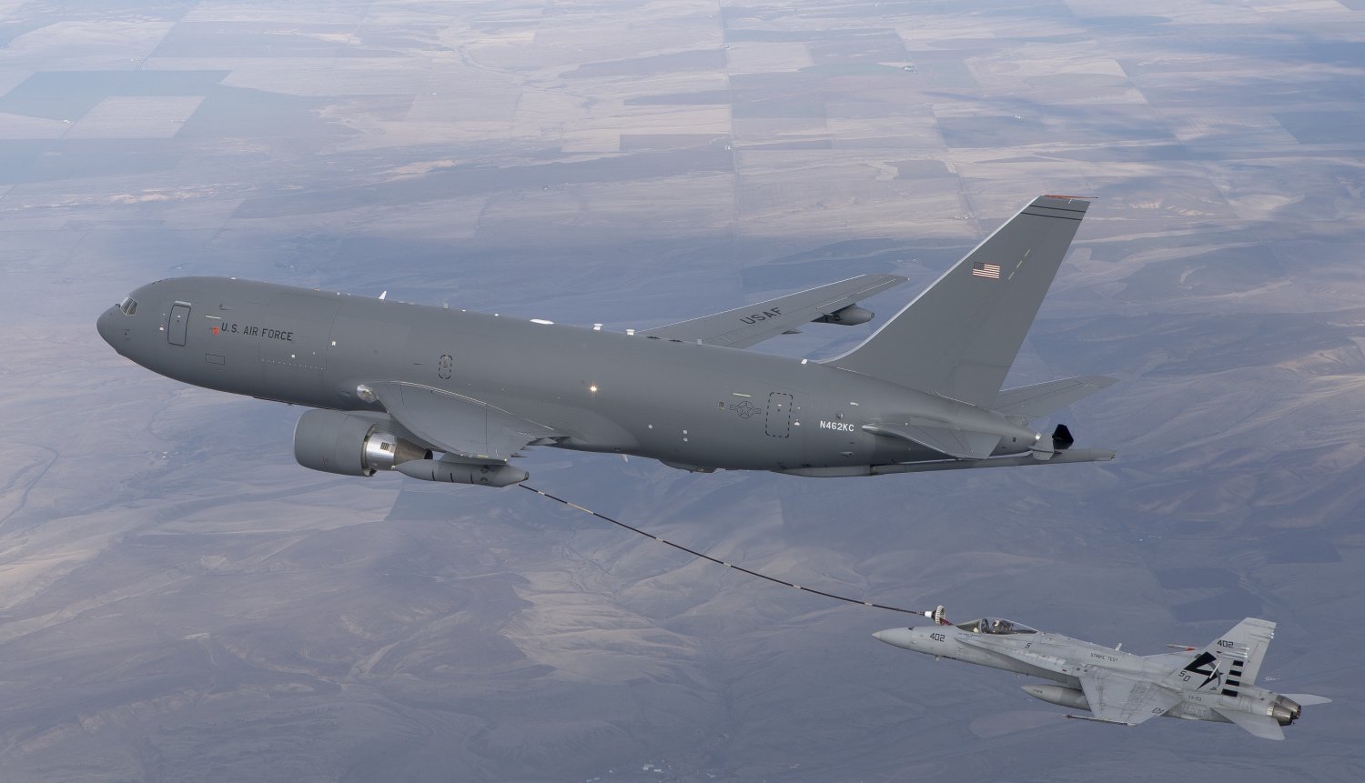 El Boeing KC-46 sustituirá a los KC-135 de la USAF.